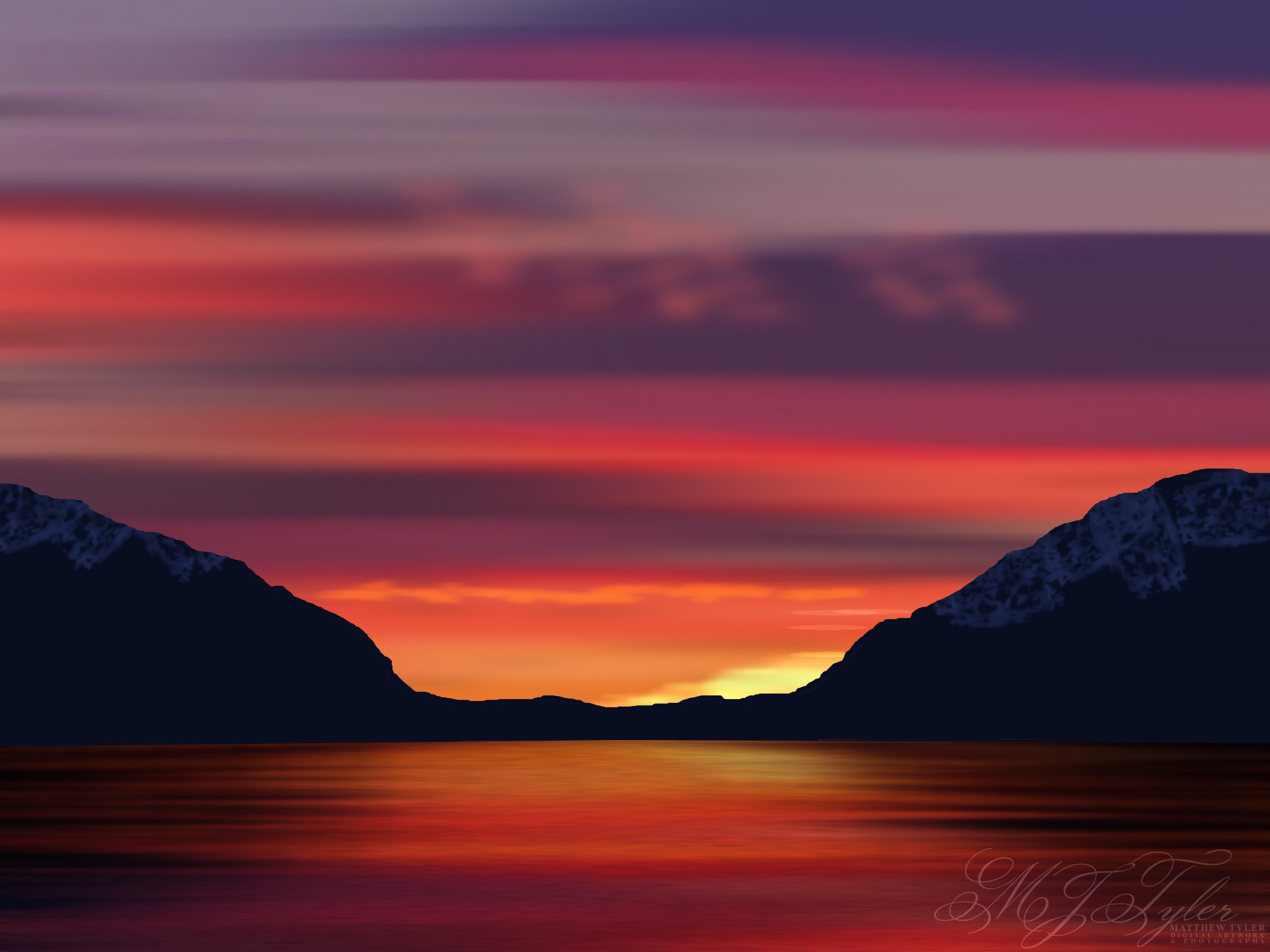 SunsetMountains